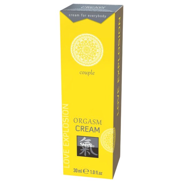 Shiatsu Orgasm - unisex kihelusintensiivne intiimkreem (30 ml)