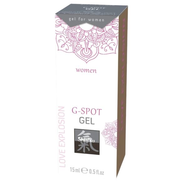 HOT Shiatsu G-Spot - G-punkti stimuleeriv intiimgeel (15ml)