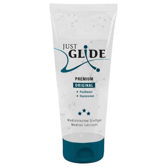 Just Glide Premium Original - vegan, veepõhine libesti (200ml)