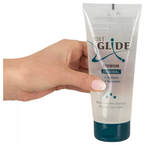 Just Glide Premium Original - vegaan vee baasil libesti 200ml