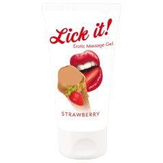 Laku! - 2in1 söödav libesti - maasikas (50ml)