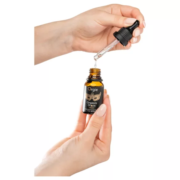 Orgie Orgasm Drops Vibe - kihelevaid aistinguid tekitav intiimgeel naistele (15 ml)