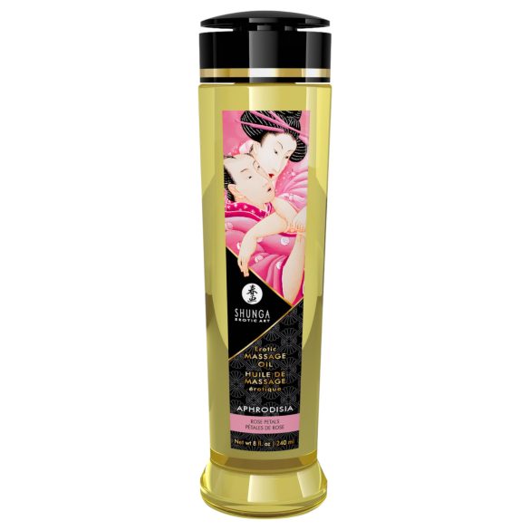 Shunga - massaažiõli - roos (240ml)