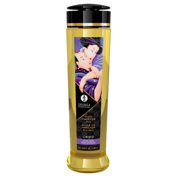 Shunga - massaažiõli - eksootilised puuviljad (240ml)
