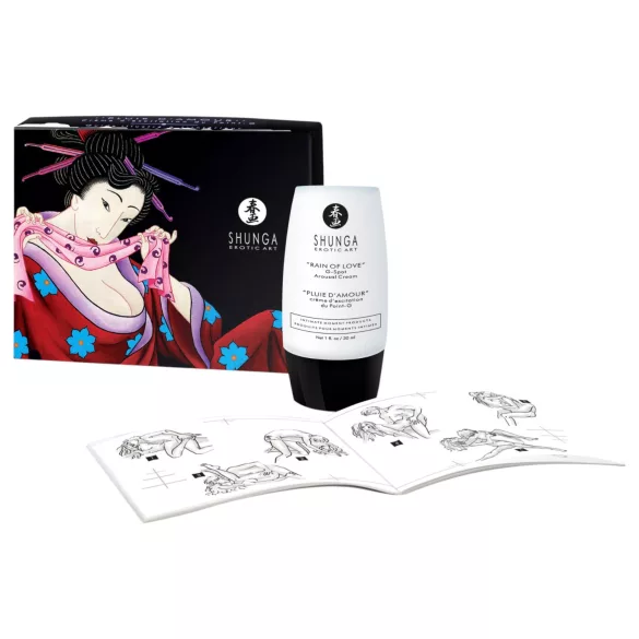 Shunga Rain of Love - G-punkti ergutav kreem naistele (30 ml)