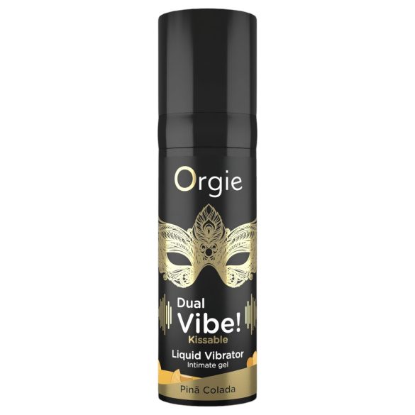 Orgie Dual Vibe! - vedel vibraator - Pina Colada (15 ml)