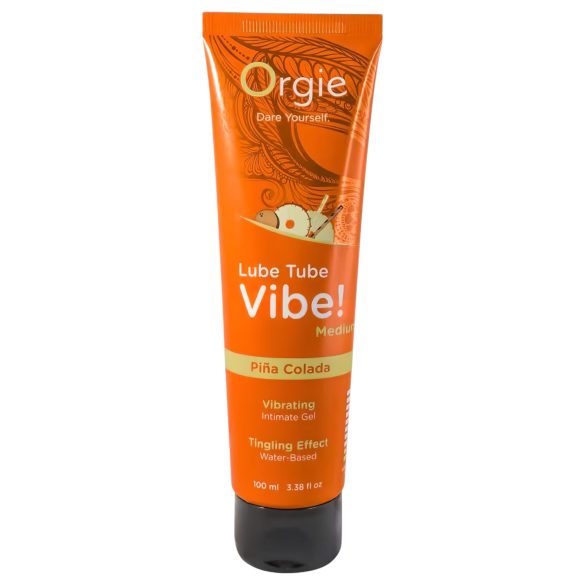 Orgie Lube Tube - kihisev intiimgeel - Pina Colada (100ml)