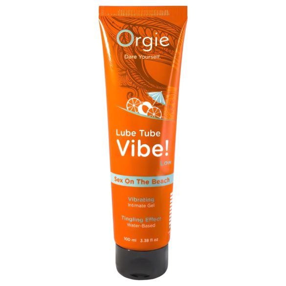 Orgie Lube Tube - kihekteeriv intiimgeel - Sex on the Beach (100ml)