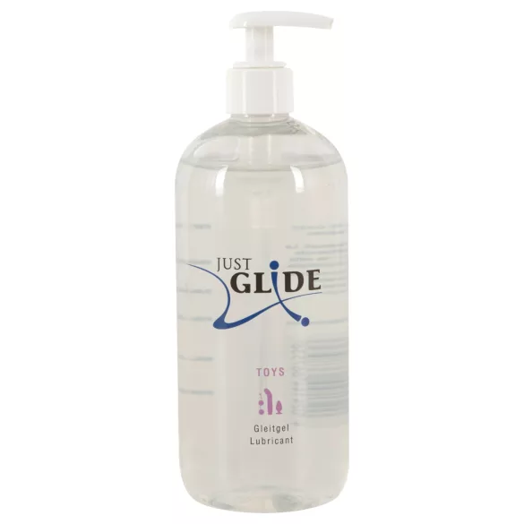 Just Glide Toylube - veepõhine libesti seksleludele (500 ml)