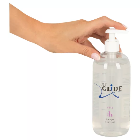 Just Glide Toylube - veepõhine libesti seksleludele (500 ml)