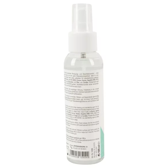 JoyDivision Clean Safe - desinfitseeriv puhastussprei - 100ml