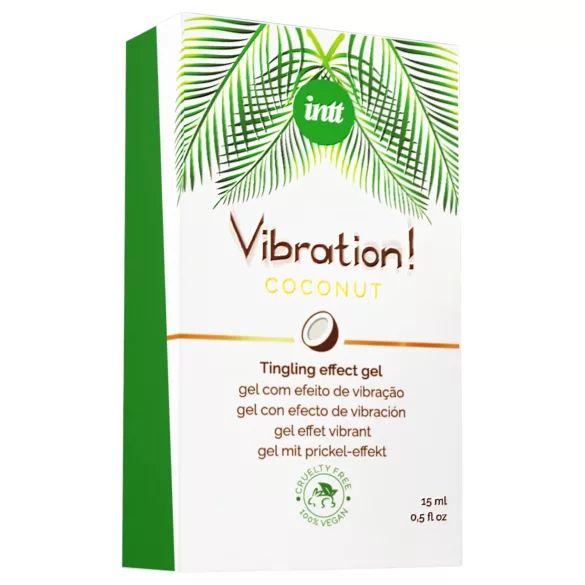 Intt Vibration! - vedel vibraator - kookos (15 ml)