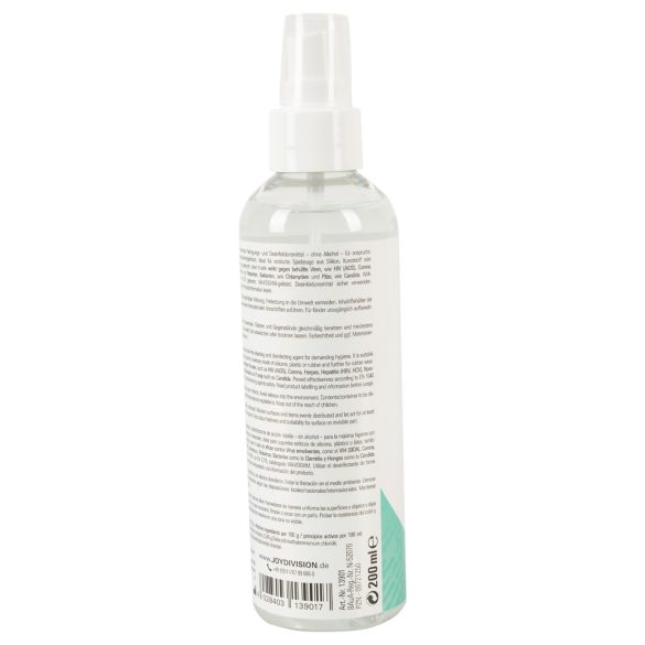 JoyDivision Clean Safe - desinfitseeriv puhastussprei - 200ml