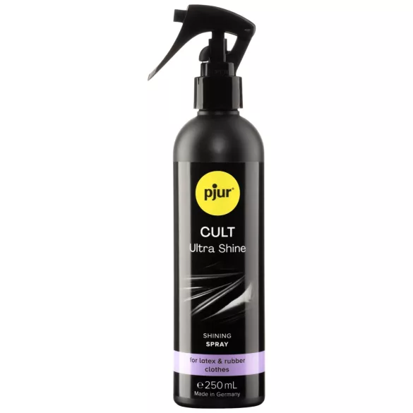 pjur Cult Ultra Shine - läiget andev sprei lateksrõivastele (250 ml)