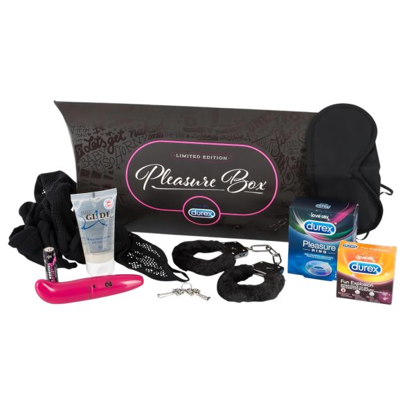DUREX Pleasure Box - vibraatorikomplekt (8-osaline)