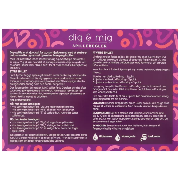 you & me - erootiline paarimäng (taani)