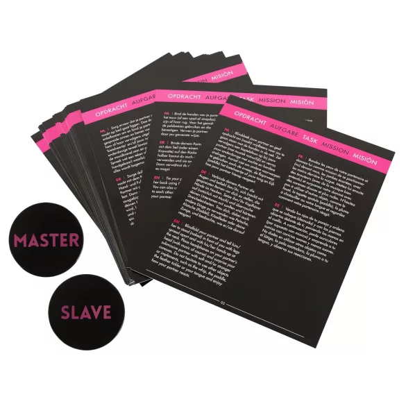 tease & please - Master & Slave - premium BDSM seikluskomplekt paaridele (13-osaline)