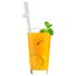 Straw Willy - läbipaistev peenisekujuline joogikõrs (4tk)
