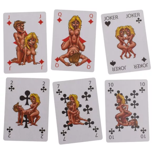 Kama Sutra - erootilised mängukaardid - 24 tk