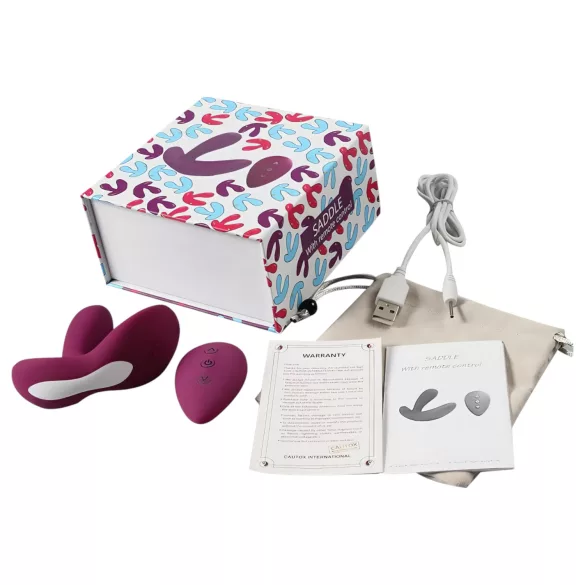 Cotoxo Saddle - kaugjuhitav eesnäärmevibraator - lilla