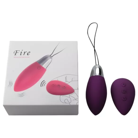Cotoxo Fire 2 - puldiga vibro muna - lilla