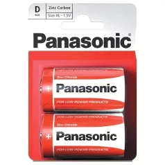 Panasonic - C-tüüpi patarei - R14 - 2 tk