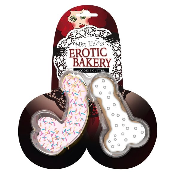 Küpsisekomplekt - peenisekujuline (2 tk)