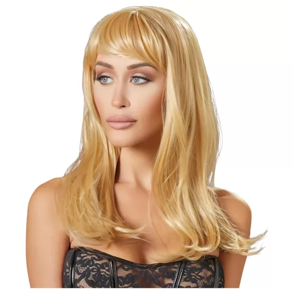 Cottelli - pikk blond parukas