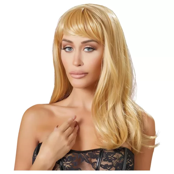 Cottelli - pikk blond parukas