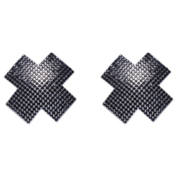 Cottelli - sädelev X nibutikas (must)