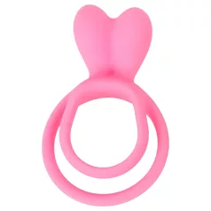   Pulselock Cocktura - jänkumotiiviga peenise- ja munandivõru (roosa)