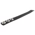 Pulselock Forge - reguleeritav trukiga silikoonist peenisering (must) - 200 mm