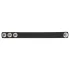 Pulselock Forge - reguleeritav trukiga silikoonist peenisering (must) - 200 mm