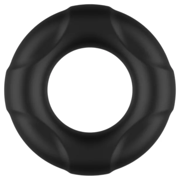 Pulselock Cirkl - silikoonist peeniserõngas (must) - 26 mm