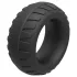 Pulselock Oak - eriti paks silikoonist peeniserõngas (must) - 40 mm