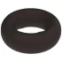 Pulselock Cocktura - täpiline silikoonist peeniserõngas (must) - 27 mm