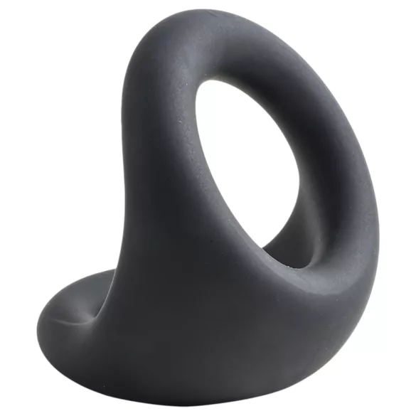 Pulselock Taur - kontuuriga peenise- ja munandiring (must)