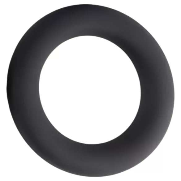 Pulselock Cirkl - silikoonist peeniserõngas (must) - 30 mm