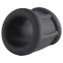 Pulselock Cocktura - sooniline silikoonist peeniserõngas (must) - 30 mm