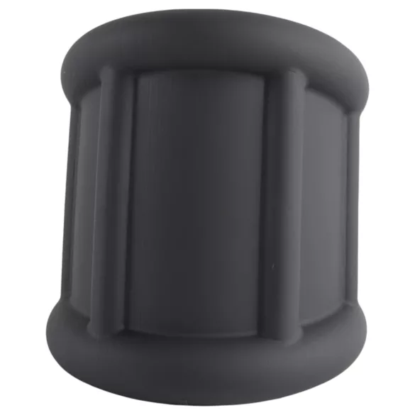 Pulselock Cocktura - sooniline silikoonist peeniserõngas (must) - 30 mm