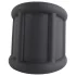 Pulselock Cocktura - sooniline silikoonist peeniserõngas (must) - 30 mm