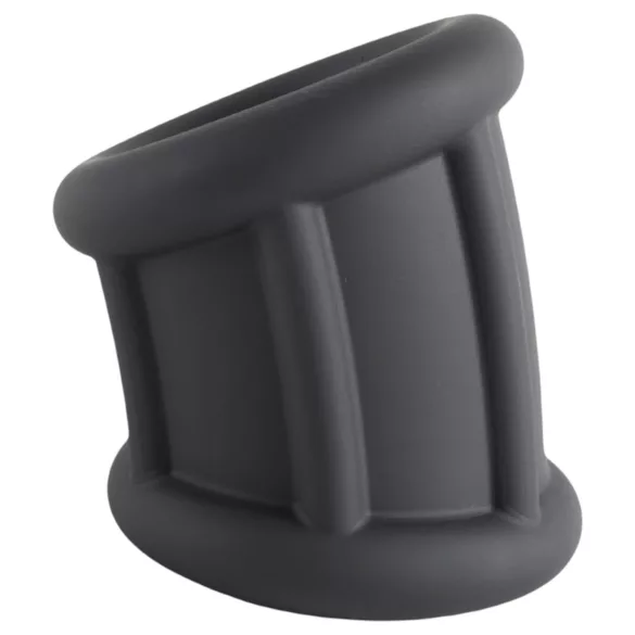 Pulselock Cocktura - sooniline silikoonist peeniserõngas (must) - 30 mm