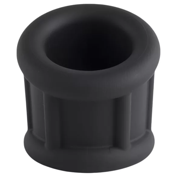 Pulselock Cocktura - sooniline silikoonist peeniserõngas (must) - 30 mm