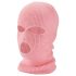 Balaclava - roosa neetud mask 3 avaga
