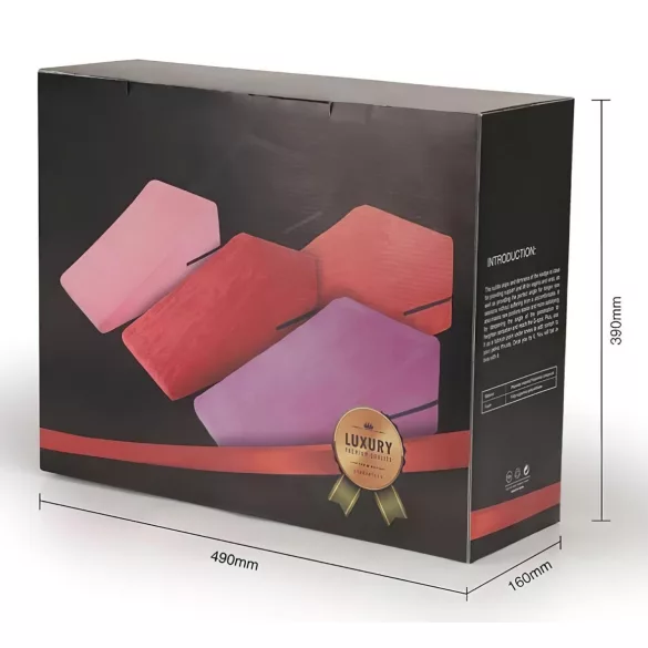 Desirel Magic Pillow seksipadi komplekt - väike + suur (punane)