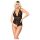Mapalé - avatud pitsist body (must) - L