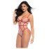 Mapalé - punane rihmadega body