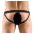 Svenjoyment - metallrõngaga jockstrap (must)