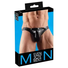 Svenjoyment - Avatava meeste string‑püksikud (must) - M