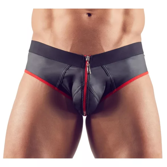 Svenjoyment - avatud jocksträpp - must - XL